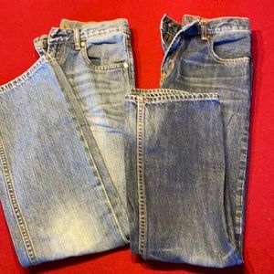 GapKids 1969 boys jeans size 12 lot of 2